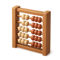 3D isometric icon of Abacus