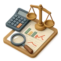 3D isometric icon of Actuary