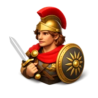 Isometric 3D Alexander the Great icon for history, education, and ancient world themed designs