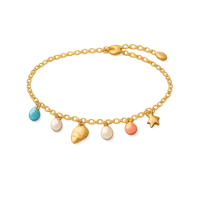 Anklet isometric 3D icon for fashion, jewelry, and accessory design projects
