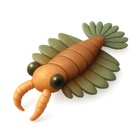 3D isometric icon of Anomalocaris