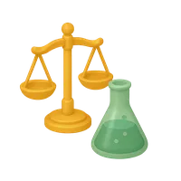 3D isometric icon of Antoine Lavoisier