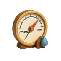 3D isometric icon of Barometer