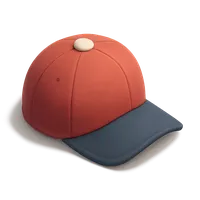 3D isometric icon of Baseball Cap