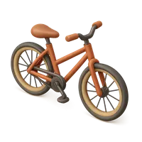 3D isometric icon of Bicycle