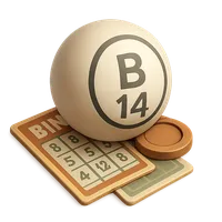 3D isometric icon of Bingo ball
