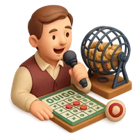 3D isometric icon of Bingo Caller