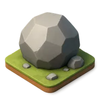 3D isometric icon of Boulder