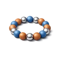 Bracelet isometric 3D icon for fashion, jewelry, and shopping themed designs