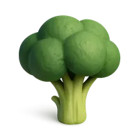 3D isometric icon of Broccoli