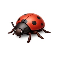 Bug isometric 3D icon for nature, insect, and biology themed designs