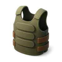 3D isometric icon of Bulletproof Vest