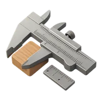 3D isometric icon of Calipers