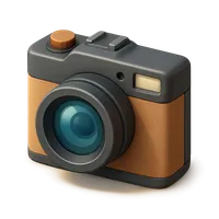 3D isometric icon of Camera
