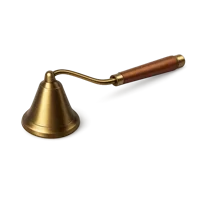 Candle snuffer isometric 3D icon for candle care, home decor, and interior design projects