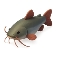 3D isometric icon of Catfish
