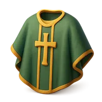 3D isometric icon of Chasuble