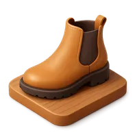 3D isometric icon of Chelsea Boots