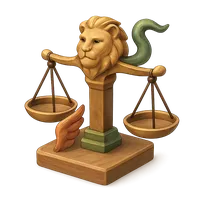 3D isometric icon of Chimera Scale