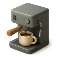 3D isometric icon of Coffee Machine