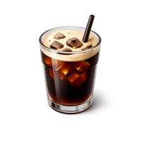 Cold brew carton isometric 3D icon for coffee, cafe, and beverage design