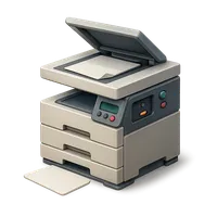 3D isometric icon of Copy machine