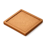 Cork board isometric 3D icon for office planning, reminders, notes, and bulletin board designs