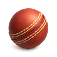 3D isometric icon of Cricket ball