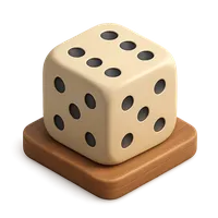 3D isometric icon of Dice