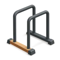 3D isometric icon of Dip Bar