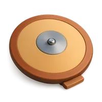 3D isometric icon of Discus
