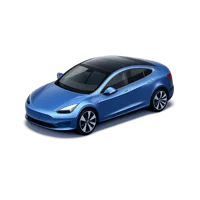 Isometric 3D electric sedan icon, free to download for EV, automotive, and transportation design projects.