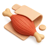 Isometric 3D icon of a fascia, stylized vector illustration for digital icon sets