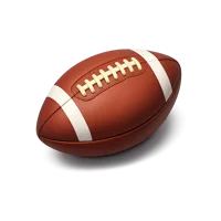 Football isometric 3D icon for sports, game, and team-related design projects