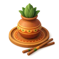 Group dancing Garba