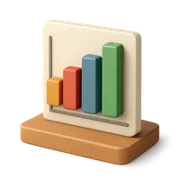 Bar chart or line graph