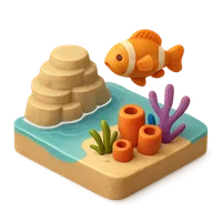Coral reef of Great Barrier Reef