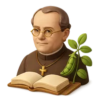 Portrait of Gregor Mendel