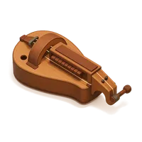 Isometric 3D icon of Hurdy-Gurdy 