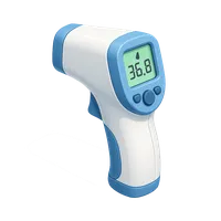 Isometric 3D icon of Infrared thermometer 