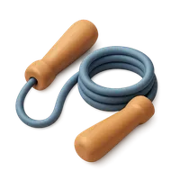 Isometric 3D icon of Jump Rope 