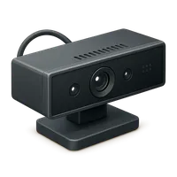 Isometric 3D icon of a kinect camera, stylized vector illustration for digital icon sets