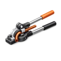 Pipe Bender isometric 3D icon for workshop, plumbing, and industrial tool visuals