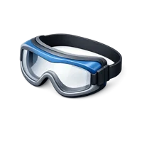 Safety Goggles isometric 3D icon for lab, workshop, and industrial safety use