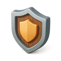 Isometric 3D icon of Shield, including keywords: shield.