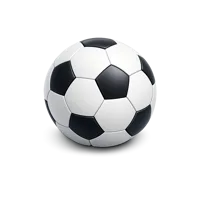 Isometric 3D soccer ball icon free to download for sports, match, and training designs.