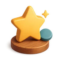 Isometric 3D icon of Star, including keywords: star.
