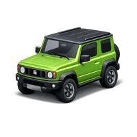 Suzuki Jimny isometric 3D icon for automotive, travel, and off-road vehicle design projects