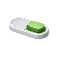 Isometric 3D toggle switch icon for app settings, user interfaces, dashboards, and on-off control visuals.