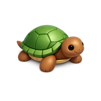 Turtle isometric 3D icon, free download for wildlife, ocean, and nature themed designs